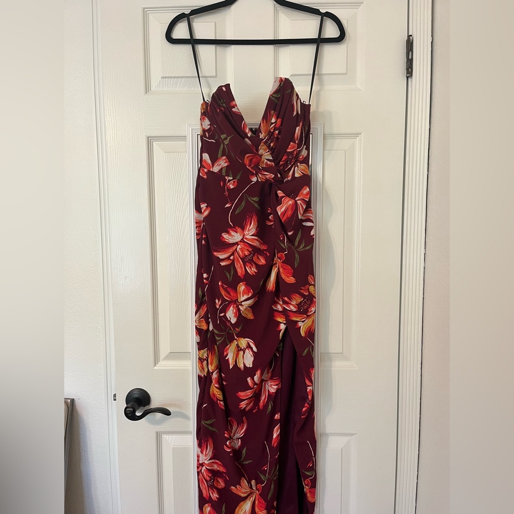 Katie May Come In Home XS dress in Bordeaux